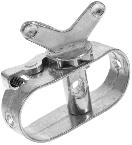Garneck Aluminium Kabelspanner für Poolabdeckung mit Ratschenfunktion zur Sicheren Befestigung und Winterschutz für Bodenpools in Silber