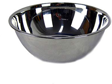 Salatschüssel Servierschüssel Rührschüssel hochpoliert 30cm Edelstahl