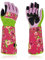 QEES Femme Gants De Jardinage Avec Manches Longues Gants de Travail Contre Ronces et Epines