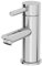 Architeckt® Malmo Bathroom Basin Sink Mixer Tap Modern Mono Round Single Lever Handle Faucet for Sinks, Chrome