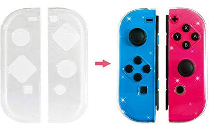 Transparente Schutzhülle für Gamepad, Ersatzhülle für Handheld-Controller, DIY, für Switch, Staub-/Kratzfeste Schutzhülle für Gamepad Joy-Con