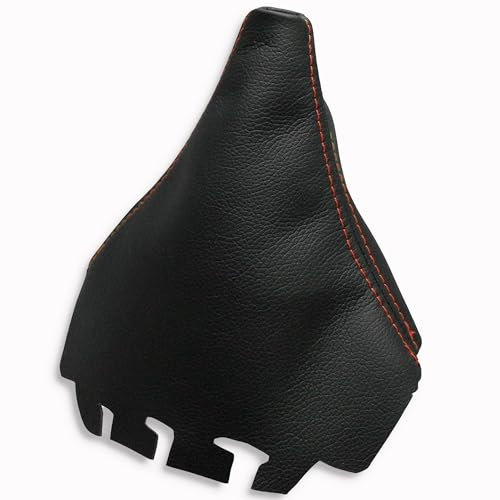 Cargaiter - Schaltsack, kompatibel mit Zubehör, speziell für Fahrzeuge Ibiza 2002-2009 (rote Nähte)