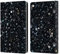 Head Case Designs Offizielle Ninola Astrologie Raum Schwarz Muster 4 Leder-Wallet-Hülle Kompatibel mit Apple iPad Air 2 (2014)