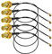 TUOLNK IPX to RP SMA Extension Cable U.FL to Reverse Polarity SMA Female WiFi Antenna Pigtail Cable 1.13mm Extension Cable for WiFi Router Network Card 12inch(30cm) 5 Pack