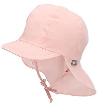 Sterntaler Mädchen Pet met nekbescherming Sonnenhut, zartrosa, 45 EU