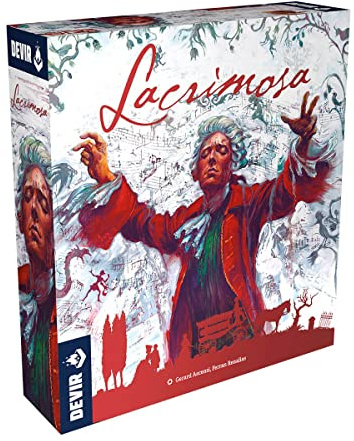 Thames & Kosmos Devir Lacrimosa, Hand Management and Deck Building Game, Family Games for Game Night, Strategy Board Games for Adults and Teens, For 1 to 4 Players, Age 14+