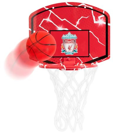 Team Merchandise Mini Basketball Set trainingsset, Liverpool (Mehrfarbig), Einheitsgröße