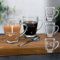 Personalised Glass Coffee Mug Engraved Hot Drink Tea Cup Your Own Message Bespoke Designs Personalized Glass (Style 1)