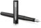 Waterman Allure Fountain Pen | Black Lacquer with Chrome Trim | Fine Nib | Black Ink | Gift Boxed