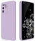 GiiYoon Hülle Kompatibel mit Samsung Galaxy S20 Ultra, Hochwertiges Liquid Silicone Case, Rundumschutz Handyhülle, Kratzfestes Weiches Mikrofaserfutter- Lila