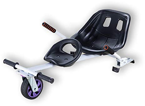 NeDLon Hoverboard-Doppelsitzbefestigung, abnehmbares Sitz-Gokart-Zubehör, kompatibel mit 6,5/ 8/ 10 Hoverboards wwyy