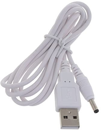 Kobeleen Cordon d'alimentation USB 5V, 1m/2m/3m, vers Adaptateur 3.5mm 1.35mm, connecteur, câble de Charge, Prise ne Prend Pas en Charge 12 tensions