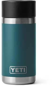 YETI Rambler 340.2 g Flasche, Edelstahl, vakuumisoliert, mit Hot Shot Cap, Agave Teal