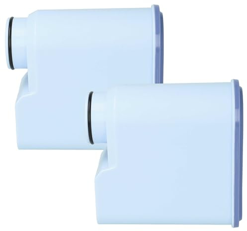 vhbw 2x Wasserfilter Filter kompatibel mit Gaggia Velasca Prestige, RI 8263/01 Kaffeevollautomat, Espressomaschine Hellblau