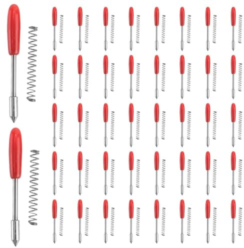 SUNXUE 100 StüCke 45 Grad Vinylschneider Plotterklingen für Graphtec CB09U CB09 Silhouette Cameo Schneidemesser Macher