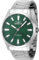 Invicta TI-22 47518 Herren Uhr - Wasserdicht - Analog - Quarzuhrwerk - Titanium mit grünen zifferblat - 43mm