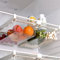 2 Pack Fridge Drawer Organizer with Egg Container for Refrigerator Fruit and Vegetable Storage Drawer for Fridge Shelf Under 0.6