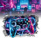 Biglumin 3D poster gaming stickers gaming deco gamer deco Salle de jeux dans la chambre ado garcon Stickers Muraux 3D Enfant Gamer Autocollants pour manette de jeu autocollants et imperméables 40*60cm