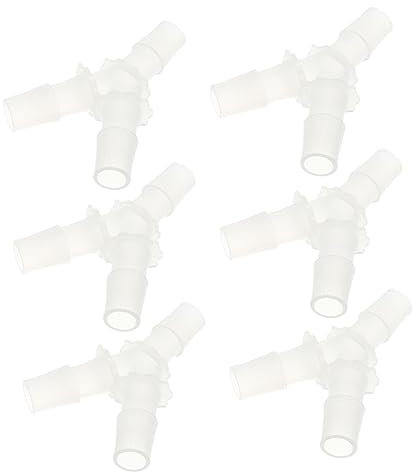 Amosfun 6stücke Teiliges Y-förmiges Schlauchverbinder Aus Robustem Kunststoff Schlauchkupplungen Langlebig Leicht Vielseitig Für Wasserleitungen Und Gartenbewässerung Einfach Zu Montieren