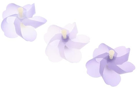 Yardwe 3 Stück Magnetische Fahrrad Windmühlen Dekoration Kleines Blumen Windrad Für Rennrad Mountainbike Lenker – Cycling Adventures Supplies