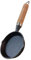 VICASKY Mini Cast Iron Frying Pan with Handle Multi Use Egg Skillet for Portable Cooking and Scald Design for Gas Stove and Induction Hob