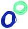 KONTONTY 2 Corda Elastica per da Metri Verde Blu per Attività All e Sport Scolastici e Pratica per Allenamenti e Giochi