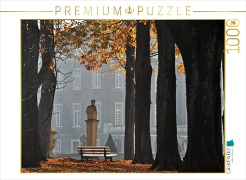 CALVENDO Puzzle Herbst im Park Schloss Nordkirchen | 1000 Teile Lege-Größe 64 x 48 cm Foto-Puzzle für glückliche Stunden