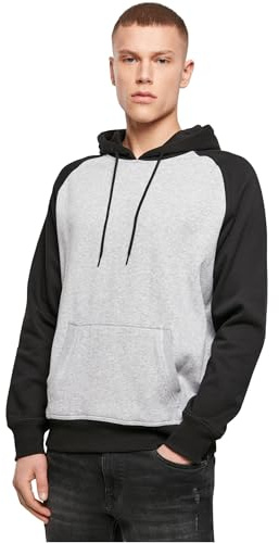 Build Your Brand Herren By077-raglan Hoody Hoodie
