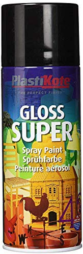 2X400ml Super Gloss Spray Paint - Black