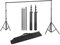 Selens 2x2m Hintergrund Ständer mit Querstange Tragetasche Hintergrund Stehen Hintergrund Unterstützung System Stand Kit Verstellbarer Fotografie Halter Lichtständer für Fotografie Studio Ausrüstung