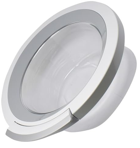 sparefixd Cristal de puerta y mango completo para adaptarse a lavadora Siemens