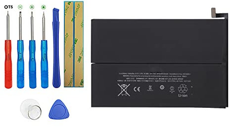 Vvsialeek A1512 Batteria compatibile per iPad Mini 2 iPad Mini 3 A1599 A1600 A1601 A1489 A1490 A1491 A1512 con kit di attrezzi