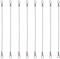 8 Stücke Edelstahl Draht Seil Lanyard Kabel Haltether Sicherheit Geflochtene Strap Seil