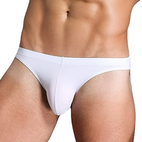Faringoto Slip Ultra léger et Respirant en Soie glacée pour Homme en Micro Maille Respirante pour se détendre la Nuit