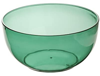 HIHELO Saladiers pour cuisine, bol en plastique, bol à salade, bol à salade intérieur en plastique, bol à assaisonnement, bol à jus de fruits, couverts de table, bol coloré transparent, bols à soupe