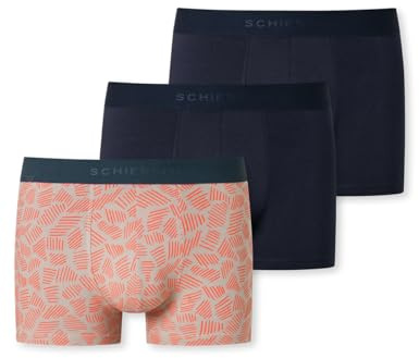 Schiesser Herren 3 Pack Boxershorts Bio Baumwolle Multipack - 95/5 Organic, Sortiert 8_180197, 5
