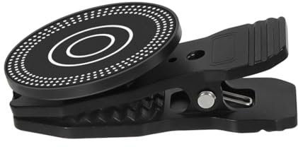 NovelGoal Aluminiumlegierung Schnellverschluss Rucksack 1/4 Legierung Erweiterung Schultergurt Clip mit Telefon Magnethalterung für Action-Kameras (Combo D)