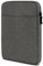 moex Étui de protection pour liseuse électronique Pocketbook InkPad Color 3 avec fermeture éclair et compartiment pour accessoires, en tissu doux rembourré, housse de protection minimaliste, gris