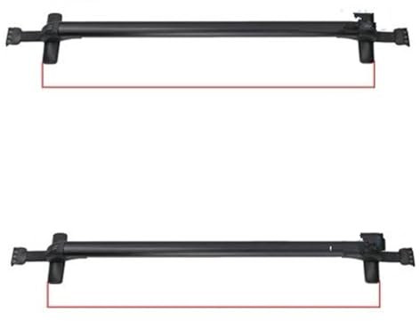 Gepäckträger Querträger Auto-Gepäckträger Querträger Dachträger, Querträger Üblicher Fahrradträger Aus Aluminiumlegierung Auto Mit Schloss Lade-Limousine Schrägheck Dachgepäckablage (Farbe : B-C)