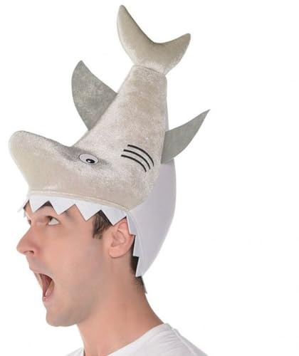 Keuyeo Hai-Biss-Hut, Neuheit, Plüschtier-Hut, Einheitsgröße, Kostüm, Cosplay, Halloween, Hai-Party, Kostümzubehör Für Männer Und Frauen