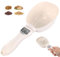 Cucchiaio digitale da cucina, bilancia dosatrice per alimenti, bilancia da 0,1 g a 800 g, precisione con display LCD, cucchiaio dosatore elettronico, per erogare cibo, condimenti e cibo per animali