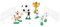 BESTonZON 1satz Miniature Fußballtrophäe Für Kuchen Deko Mit Fußball Wolken Für Geburtstagsfeiern Sport-themen Tortenaufleger Für Jungen