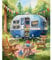 Puzzle 500 Teile Erwachsene,Frameless Picknick Puzzles für Lernspiel Herausforderungsspielzeug 500 Teile Puzzles für Erwachsene Kinder Geschenk Moderne Wohnkultur