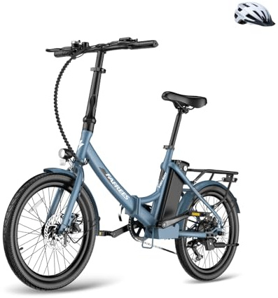 Fafrees F20 Light 20 Zoll Klapprad E-Bike, 20Ah Akku bis 100km Reichweite, 250W Elektrofahrrad für Stadt Pendler