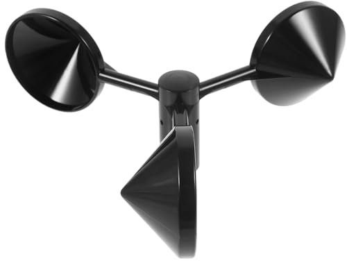 ROMISBABA Windbecher für Anemometer Windgeschwindigkeitssensor Gehäuse für Präzise Windmessung für Gewächshäuser und Wetterstationen zu Installieren