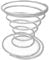 mophrati Coquetiers en métal Argent Spirale Oeufs Titulaire Petit Déjeuner Printemps Ustensile Restaurant Flexible Antiadhésif Lavable Support