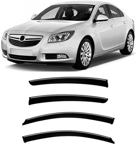 LZWLZW Regenabweiser Set für OPEL Vauxhall Insignia A MK1-G09 2008-2016, Windabweisern Wasserdicht Dauerhaft Autofenster Regenschutz Luftabweiser Auto Zubehör