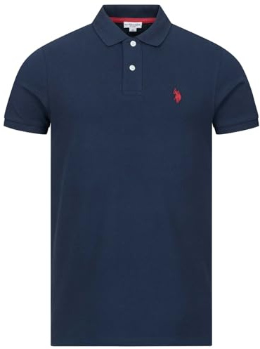 U.S. POLO ASSN. Herren Poloshirt (S-XXL) - 100% Baumwolle, Kurzarm, Basic - P029