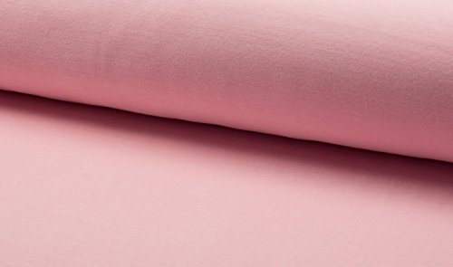 Fabrics-City Rosa premium Baumwolle stretch Samtstoff, Velours, Velvet, Nicki für nähen, basteln, Kleidung, Heimdeko, Kinder, Damen, Herren, weich und elastisch Stoff, 4356