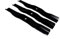 3 X 43 cm Rasentraktor Messer Satz für ISEKI SG13, SG15, SG17, 859530606100, 859530600200
